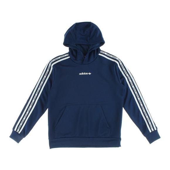 adidas Other - Adidas‎ Microtap Hoodie Mystery Blue Boys Sz S NWT